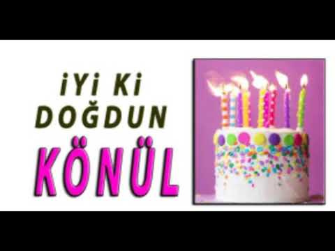 Ad günün mübarək KÖNÜL🎊🎉