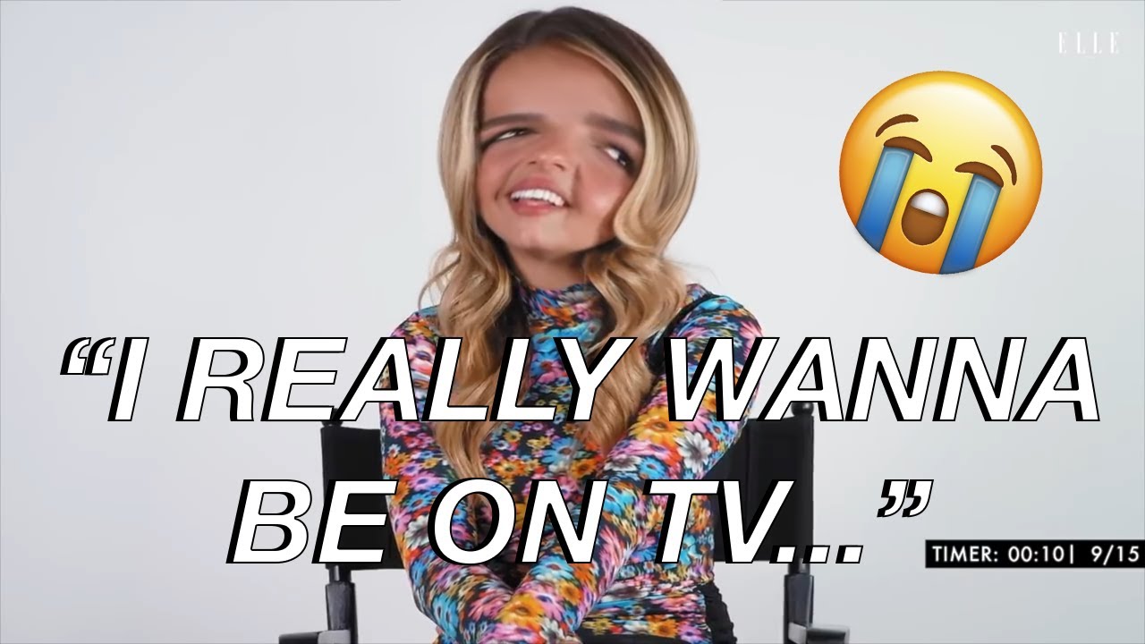 Addison Rae Funny/Cringe Interview Moments