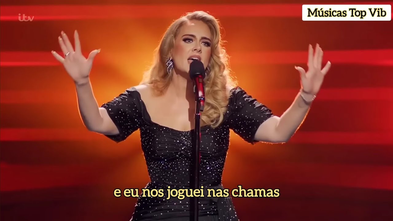 Adele - Set Fire To The Rain (Tradução/Legendado) (Live An Audience With Adele)