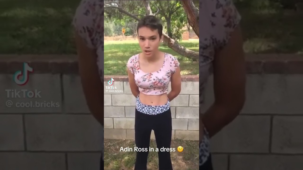 ADIN ROSS IN A DRESS #adinross #TikTok #shorts #exposed #kick