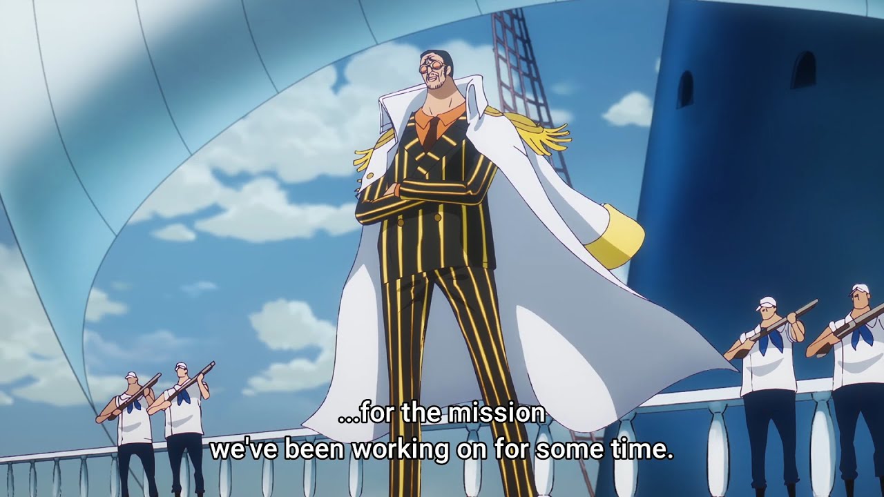 Admiral Kizaru is Coming to Egghead (English Sub)