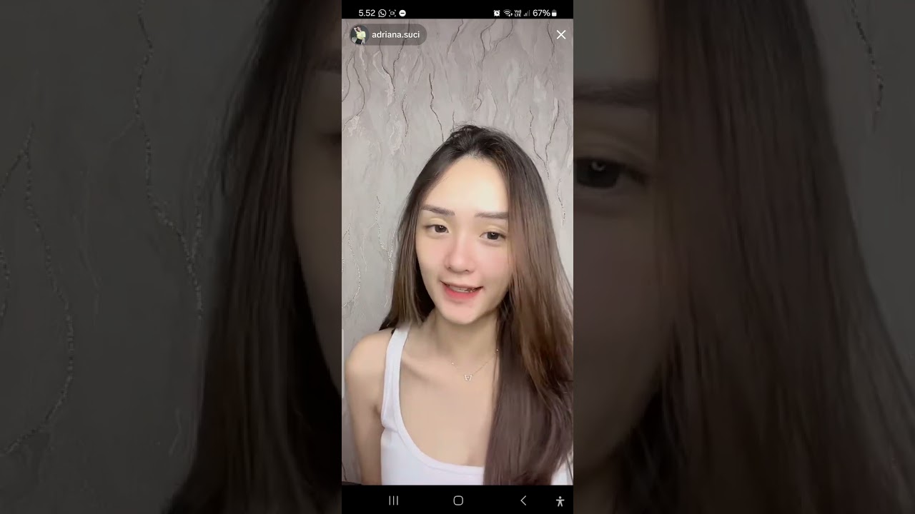 ADRIANA SUCIANI LIVE TIKTOK MAKIN GEMES