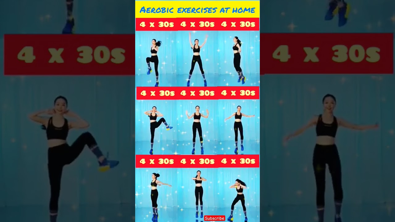 Aerobic exercises#ytshort#shorts#workout#exercise#fitness#health#exercisef#healthtips#fitnesstips#