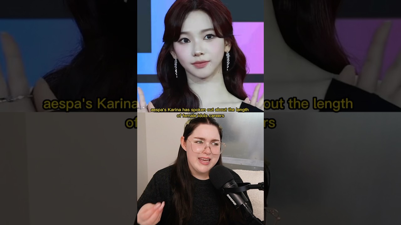 aespa Karina: “Female Idols Don’t Have Long Careers” #aespa
