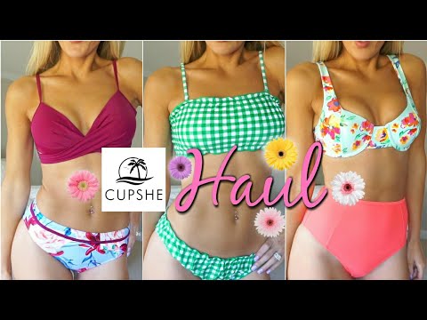 AFFORDABLE BATHING SUIT TRY-ON HAUL | CUPSHE 👙