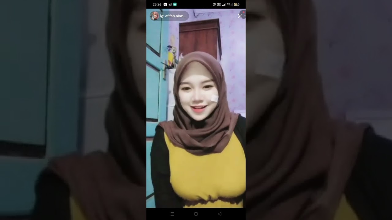 Afifah live tiktok part 1
