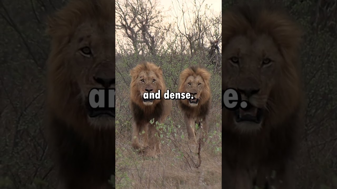 African Lion VS Asiatic Lion #shorts