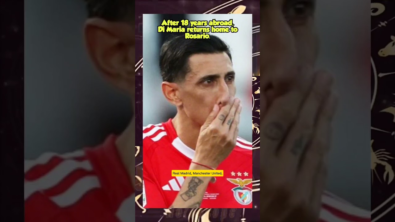 After 18 years abroad, Di Maria returns home to Rosario.