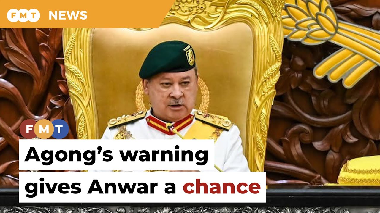 Agong’s warning against political instability gives Anwar a chance, says analyst