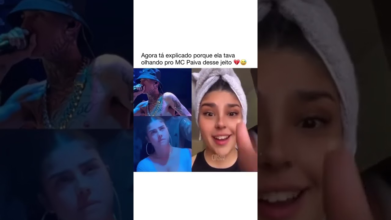 Agora ta explicado porque ela tava olhando assim pro MC Paiva kkk