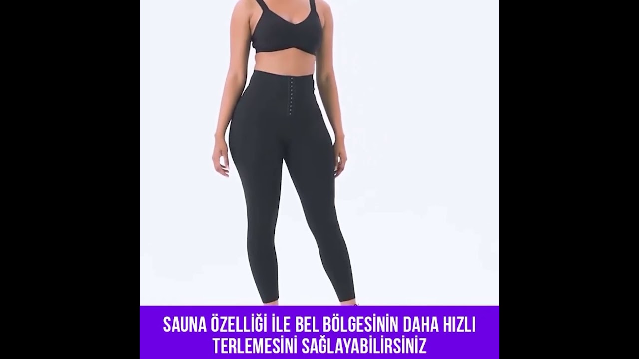 Agraflı Sauna Tayt