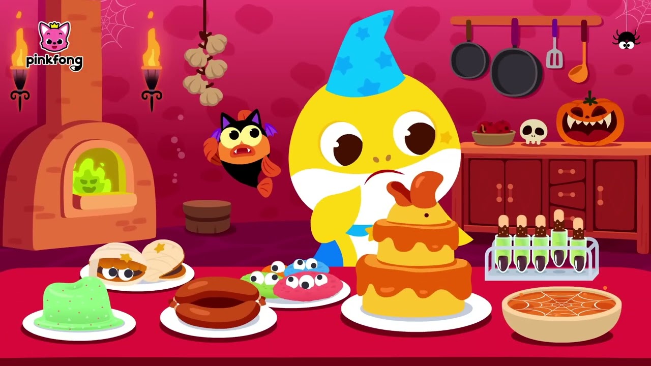 Ah! What's Happening to My Face!  Zombie Baby Shark  Pinkfong