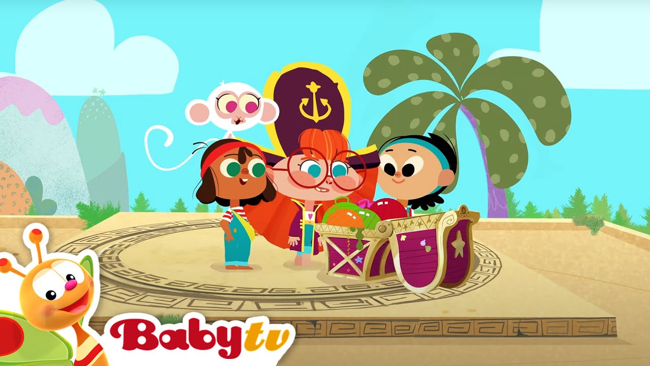 Ahoy Pirates! 🦜 Bouncing Balls Treasure | Exciting Kids Expedition | Kids Videos @BabyTV