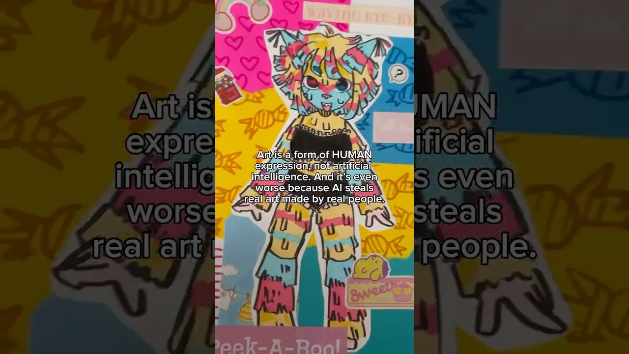 AI. ART. IS. NOT. REAL. ART. #art #fanart #stopai #aiart #artificialintelligence #stopusingai