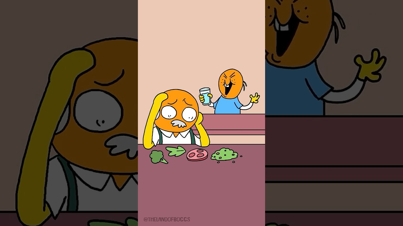 Aiden HATES Veggies