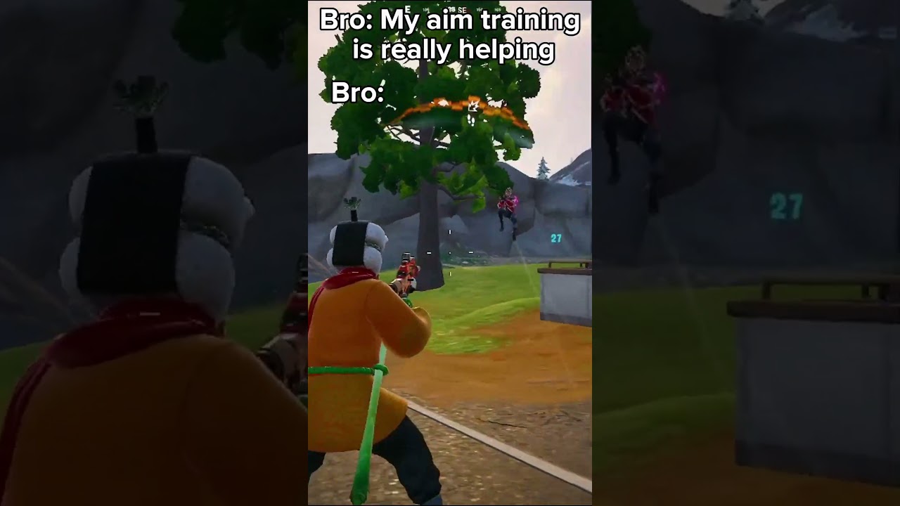Aim trainigs really paying off #fortnite #shorts #battleroyale #gaming @Mango1eaf