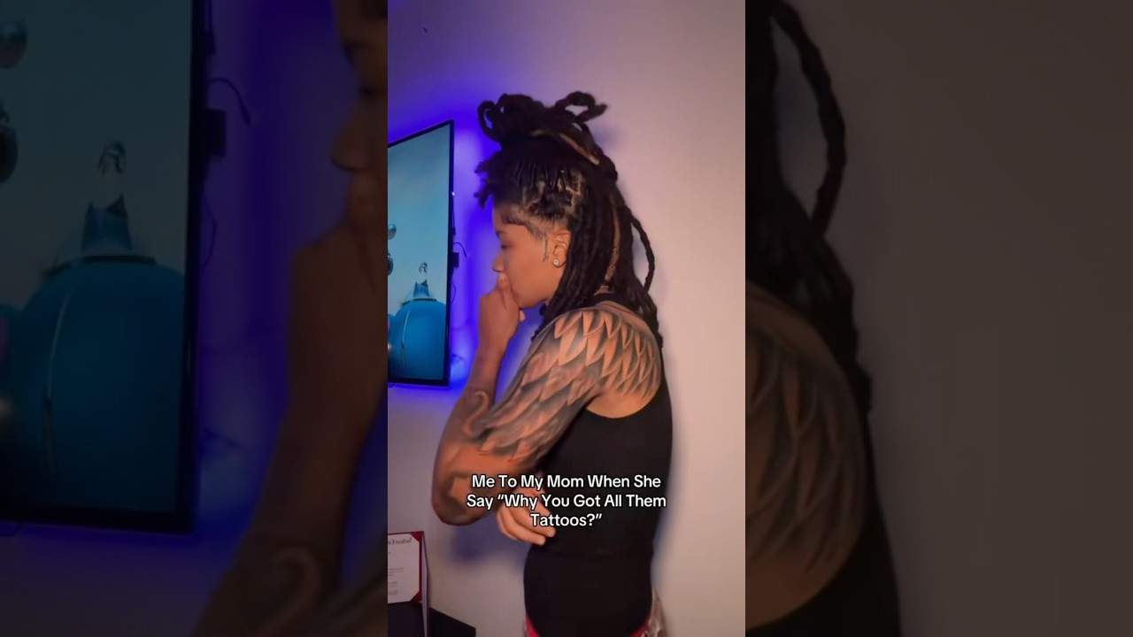 Ain’t I’m Clean Tho? 😌 #locs #viralvideo #wlw #explore #relatable #shortsvideo #tattoo #viralshort
