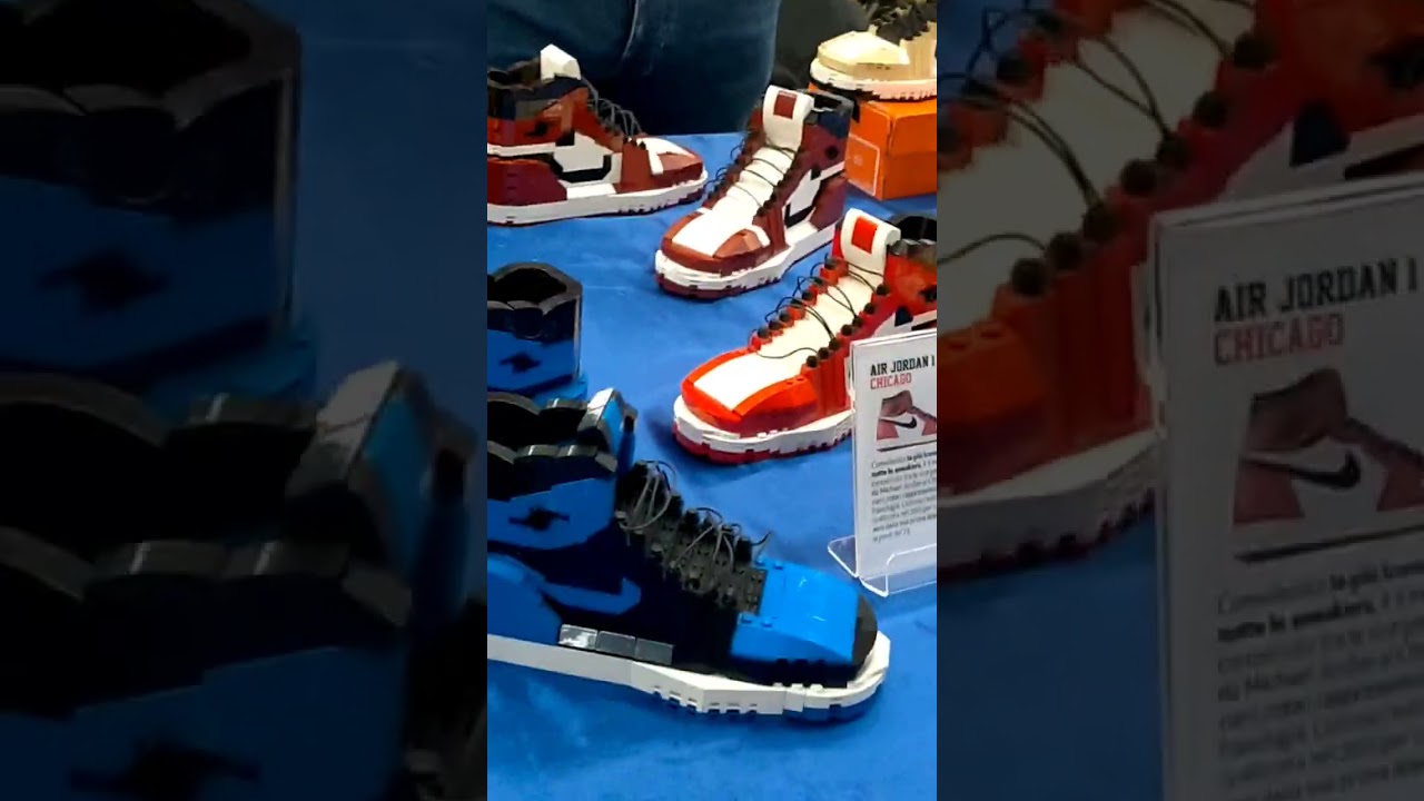 Air Jordan Lego #lego #legofan #airjordan #airjordan1 #nike #airjordanshoes #legoset #gardacon