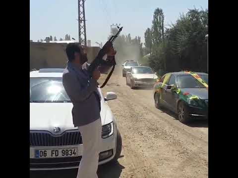 Aşiret konvoyu Silahlı - Doğunun köklü aşiretleri..