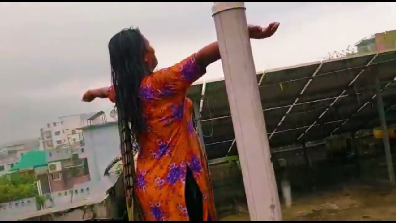 Ajj bristyte gosol korlam||#farjanaislamofficial #myvlogvideo