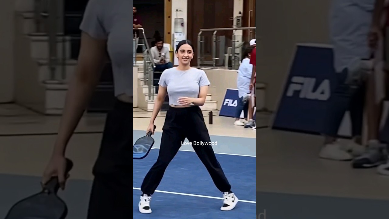 Akansha Ranjan Kapoor playing tennis | Love Bollywood #shorts #youtubeshorts