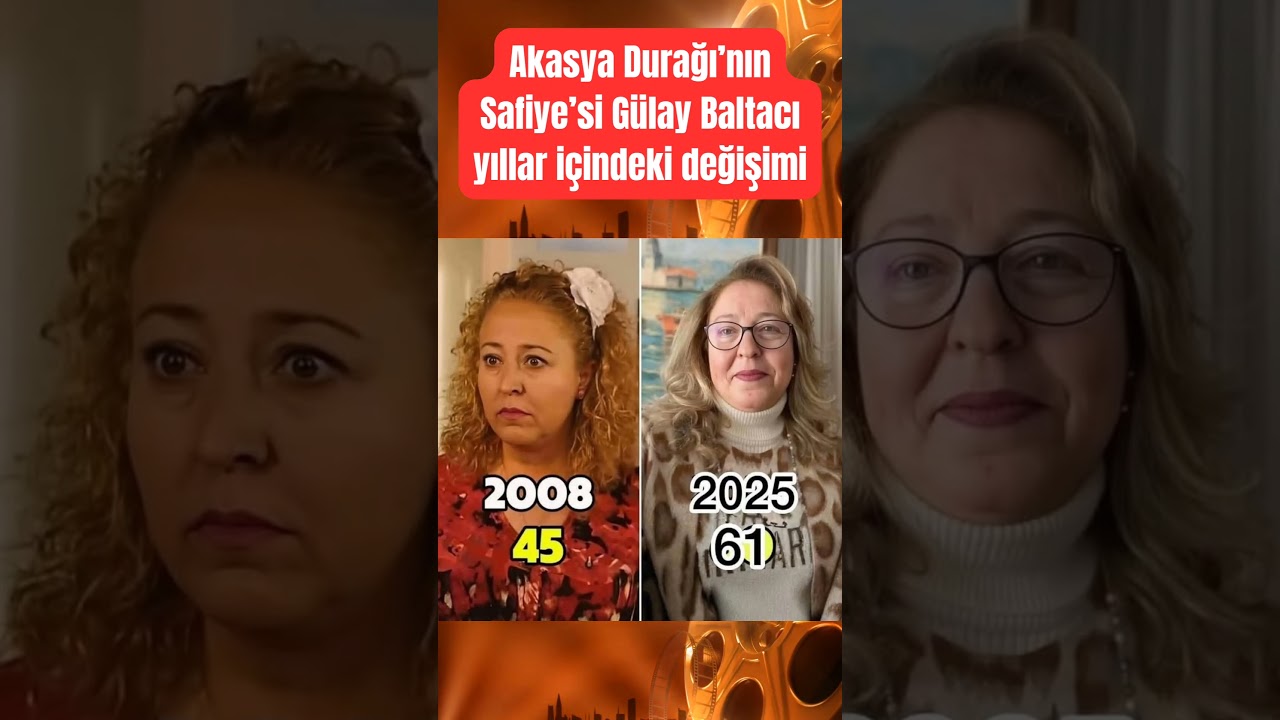 Akasya Durağı’nın Safiye’si Gülay Baltacı yıllar içindeki değişimi #magazinmahallesi #magazin