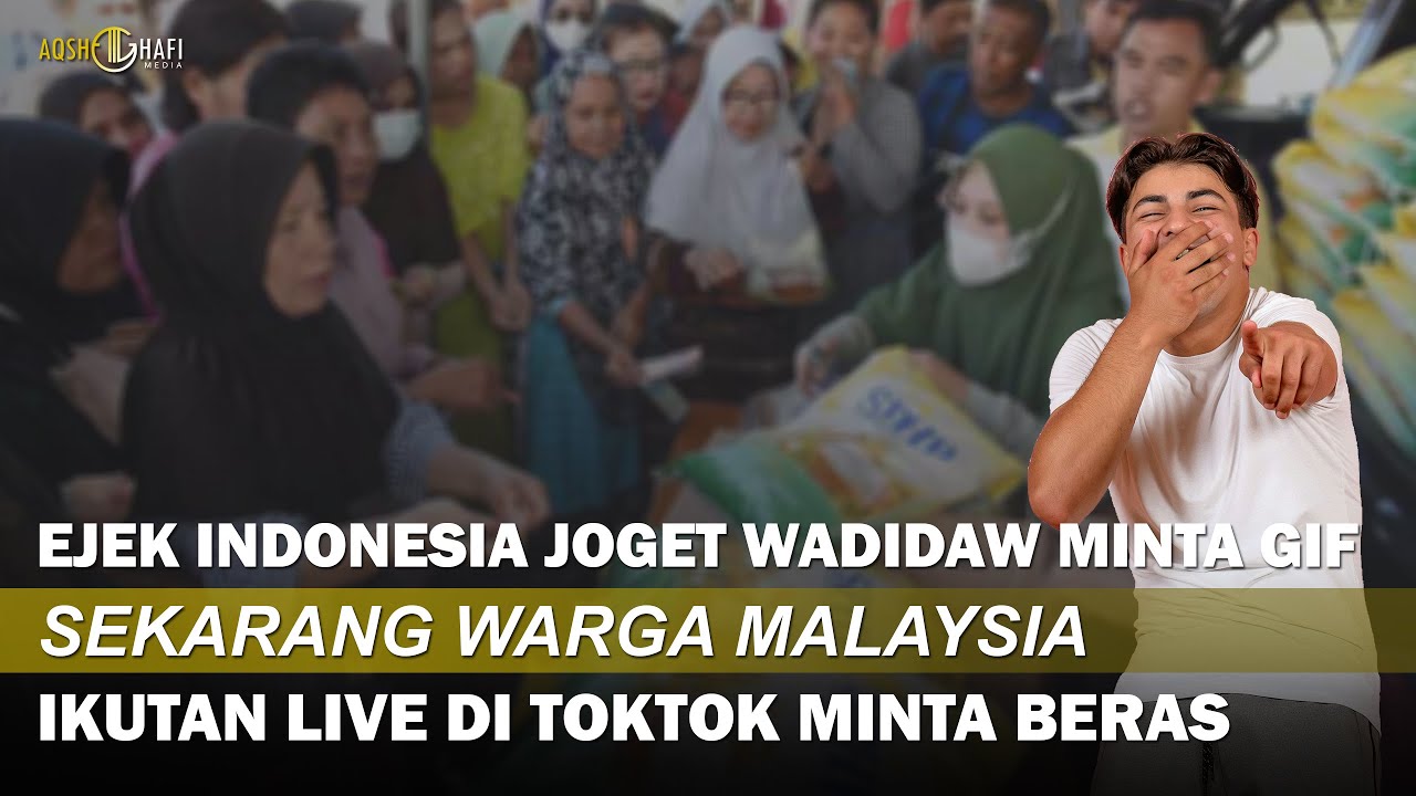 AKIBAT BERAS HABIS WARGA MALAYSIA JADI IKUTAN JOGET WADIDAW MINTA GIF DI TOKTOK