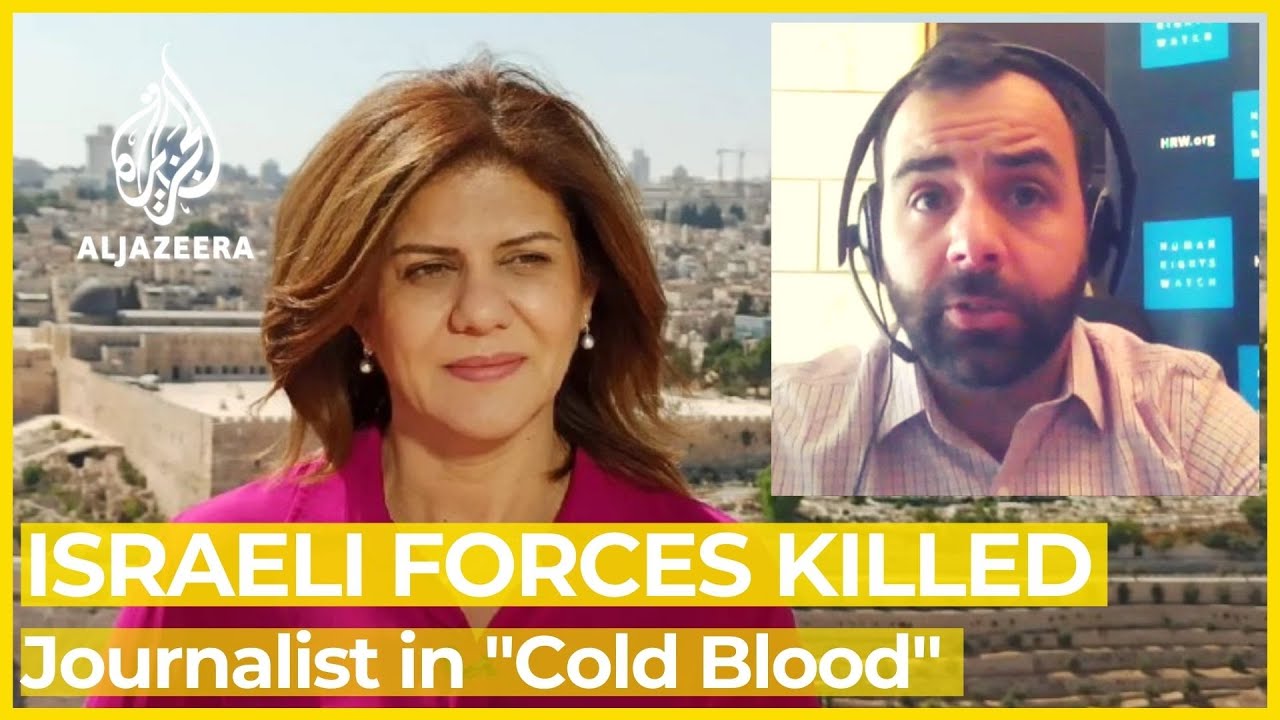 Al Jazeera journalist shot dead - Human Rights Watch reaction