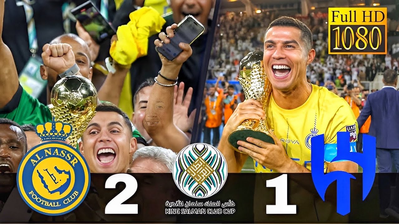 Al nassr vs Al hilal 2 - 1 | 2023 Arab Club Champions Cup Final | HD~ Arabic Commentary