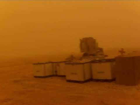 Al Qa'im, Iraq Sandstorm