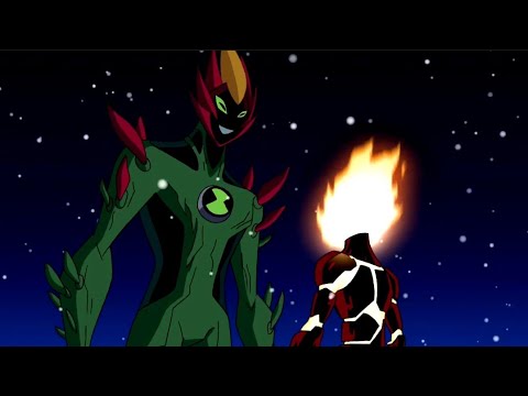 Alan y Fuego Pantanoso vs los DNaliens •Ben 10 Fuerza Alienigena