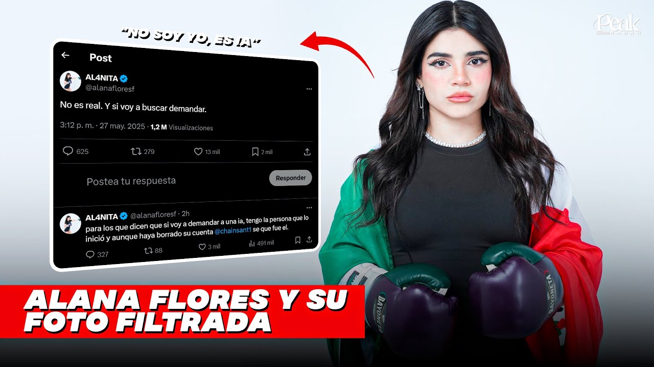 ALANA y LA FOTO FILTRADA que ESTALLO TWITTER