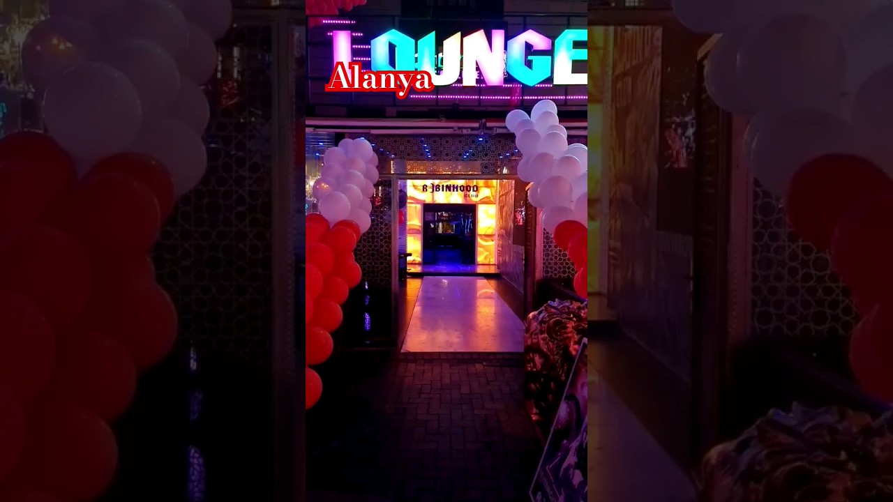 Alanya night clubs dance bar #robinhood #club #bar #nightclub #meyzileyoutubeshorts #dance #music