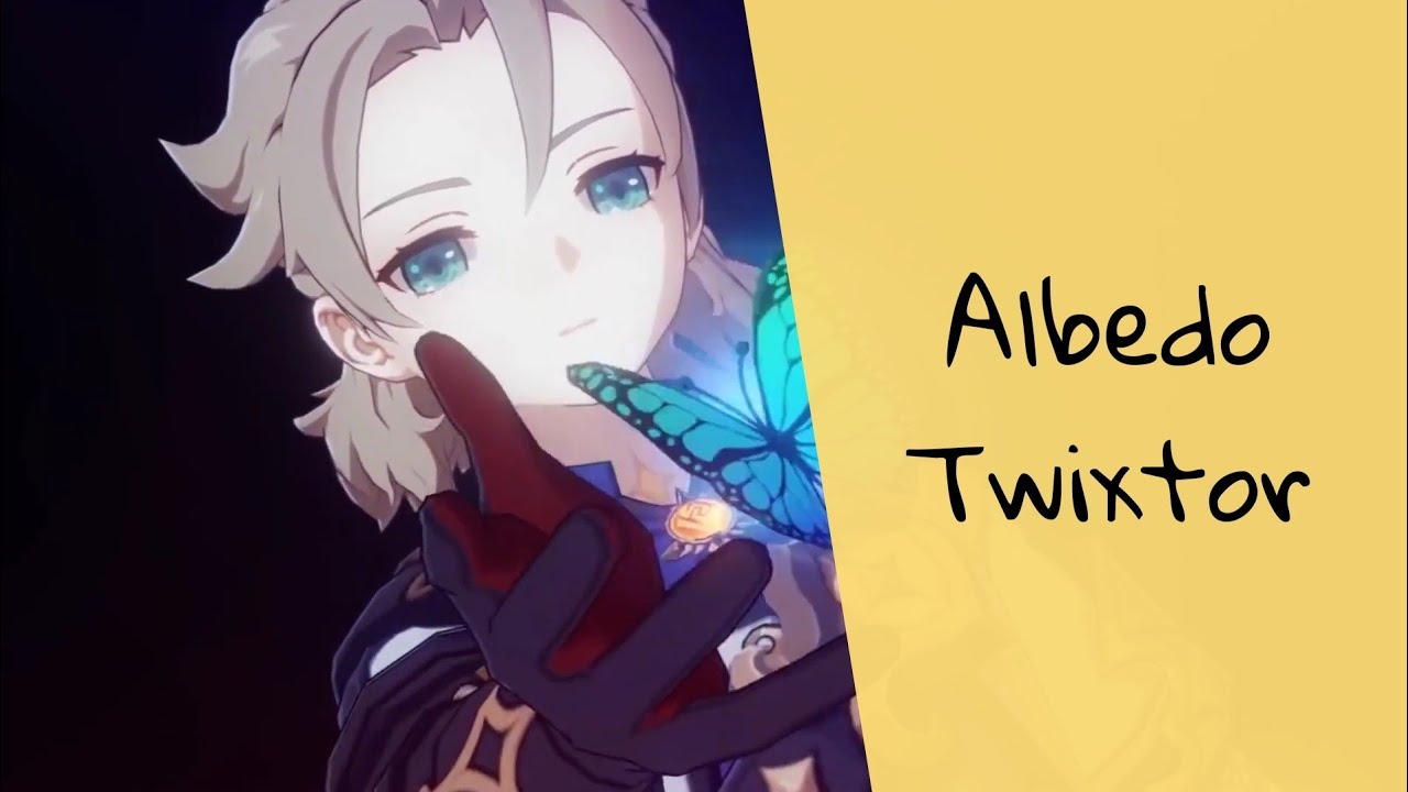 Albedo Twixtor | HD【Genshin Impact】