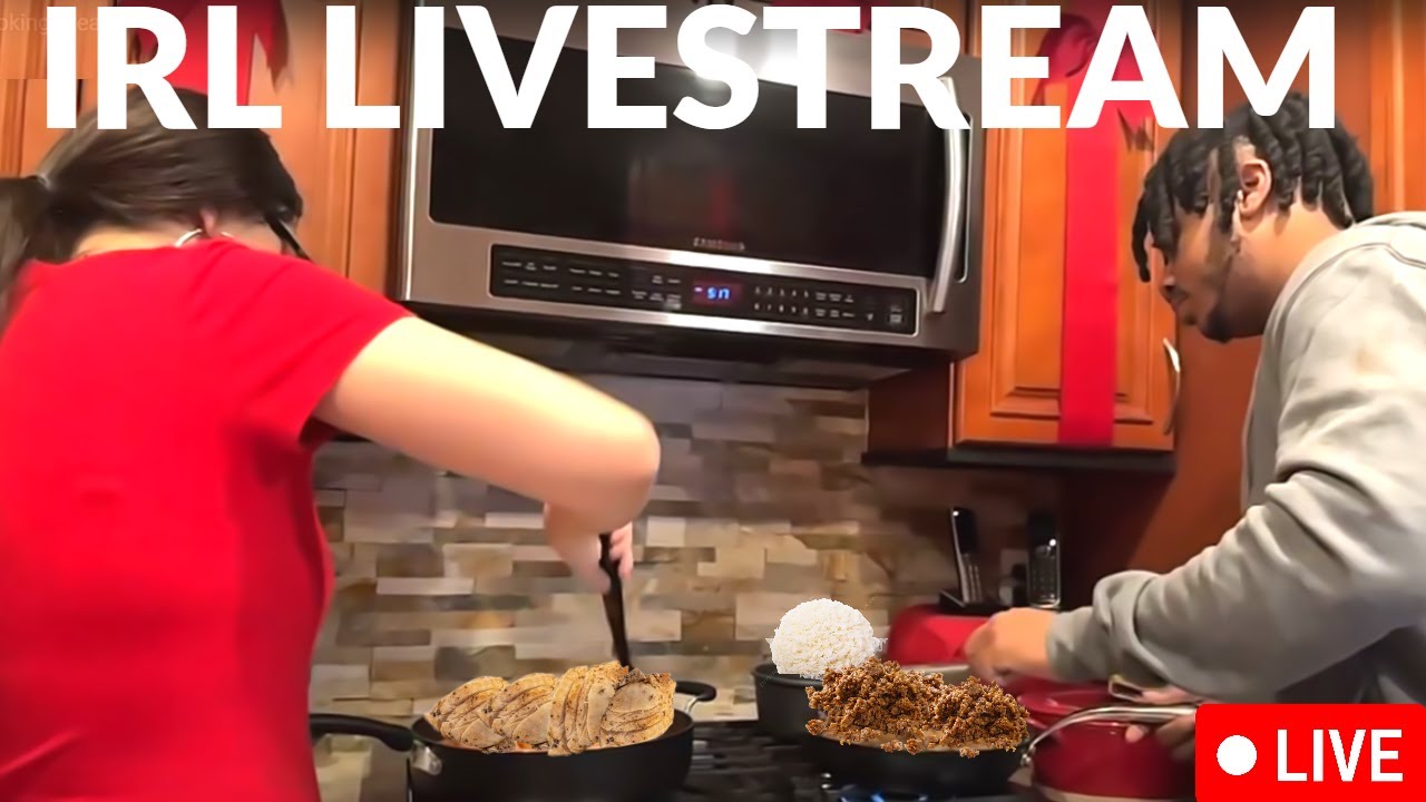 ALEEA & ADANTE COOKING LIVE | IRL STREAM
