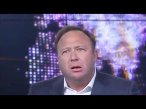 Alex Jones realizes everything is a JoJo reference