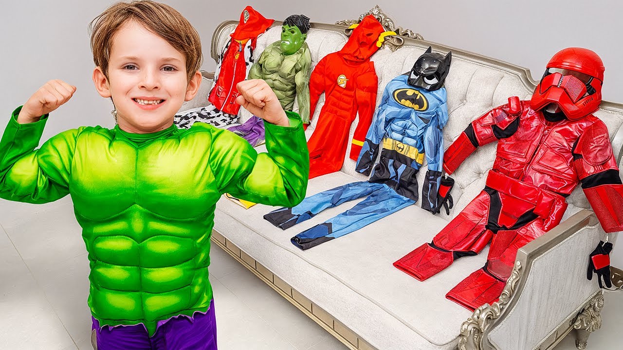 Alex Turns Into a Superheroes