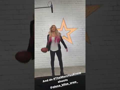 Alexa Bliss Instagram the more you know