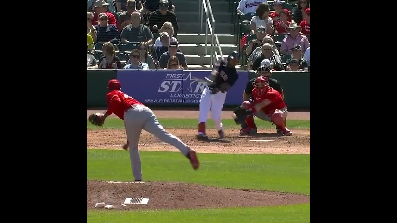 Alexis Díaz made José Ramírez look silly!! 😳