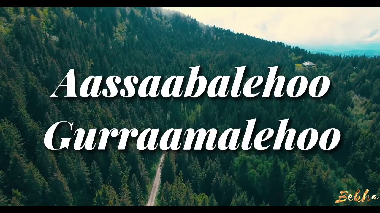 ALI BIRRAA KARAAN MANA ABBAA GADAA - Lyrics