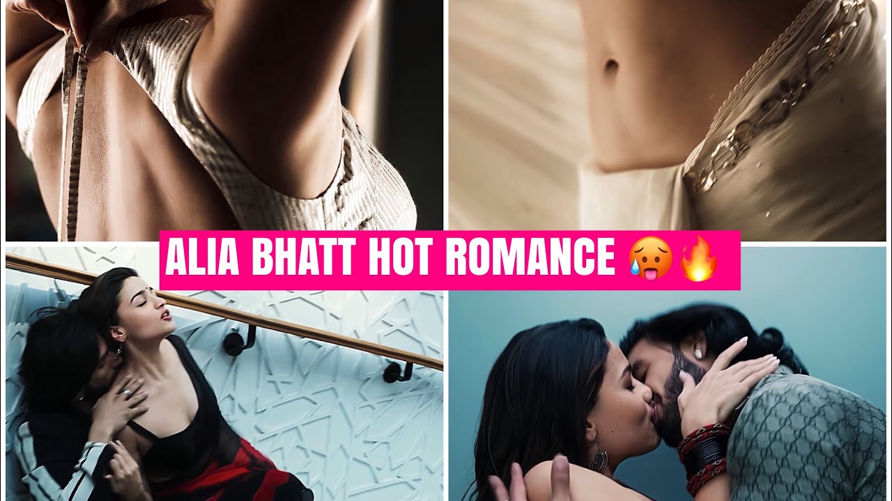 Alia Bhatt hot romance 🥵🔥  #aliabhatt #bollywood #cinematic