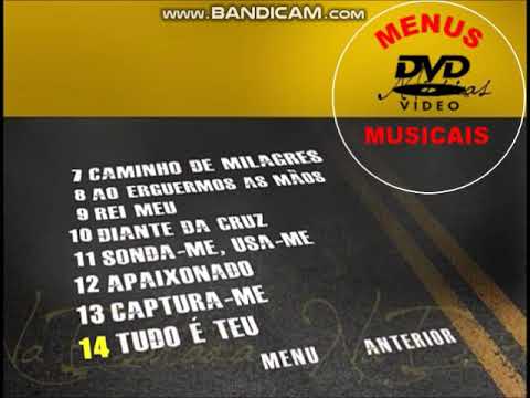 Aline Barros Na Estrada (Menu de DVD)