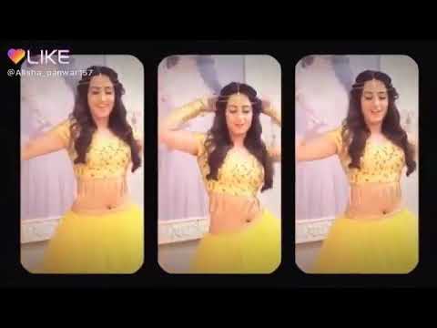 Alisha panwar like app video she is looking beautiful(1)