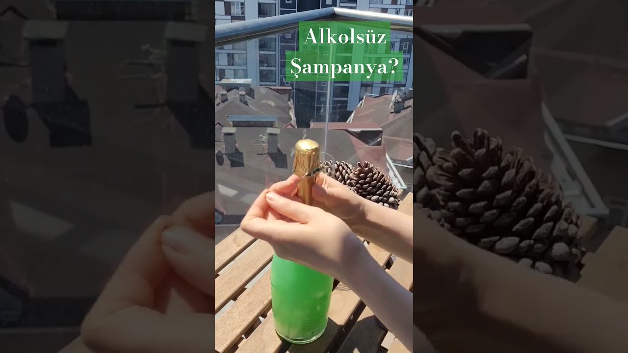 Alkolsüz Şampanya Deniyorum! #magicocielo