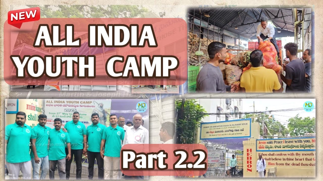 ALL INDIA YOUTH CAMP | AIYC 2025 HEBRON || Hebron youth camp  || Part - 3 || #HEBRONHEADQUARTERS