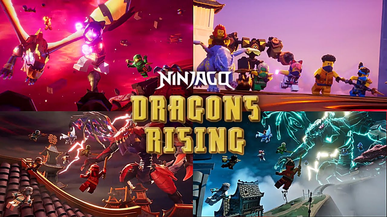 ALL INTROS NINJAGO DRAGON RISING (2023-2025)