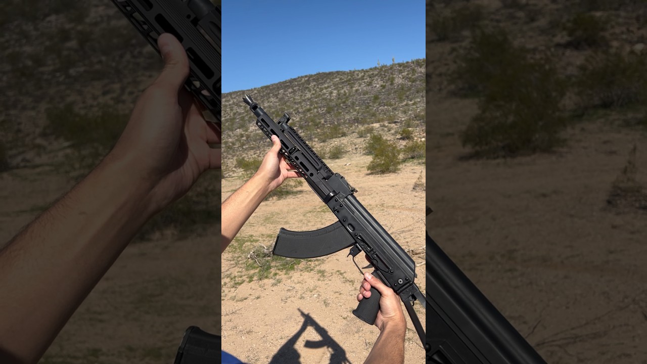 All Metal AK-47 #ak47 #akm #shooting #palmettostatearmory