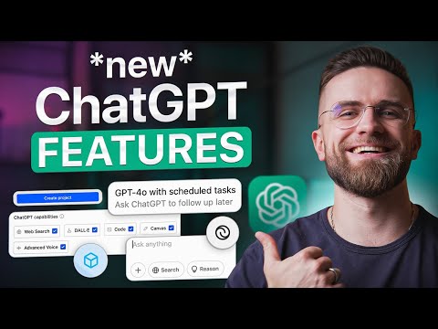 All NEW ChatGPT Features Explained in 2025! (Full Guide for Beginners)