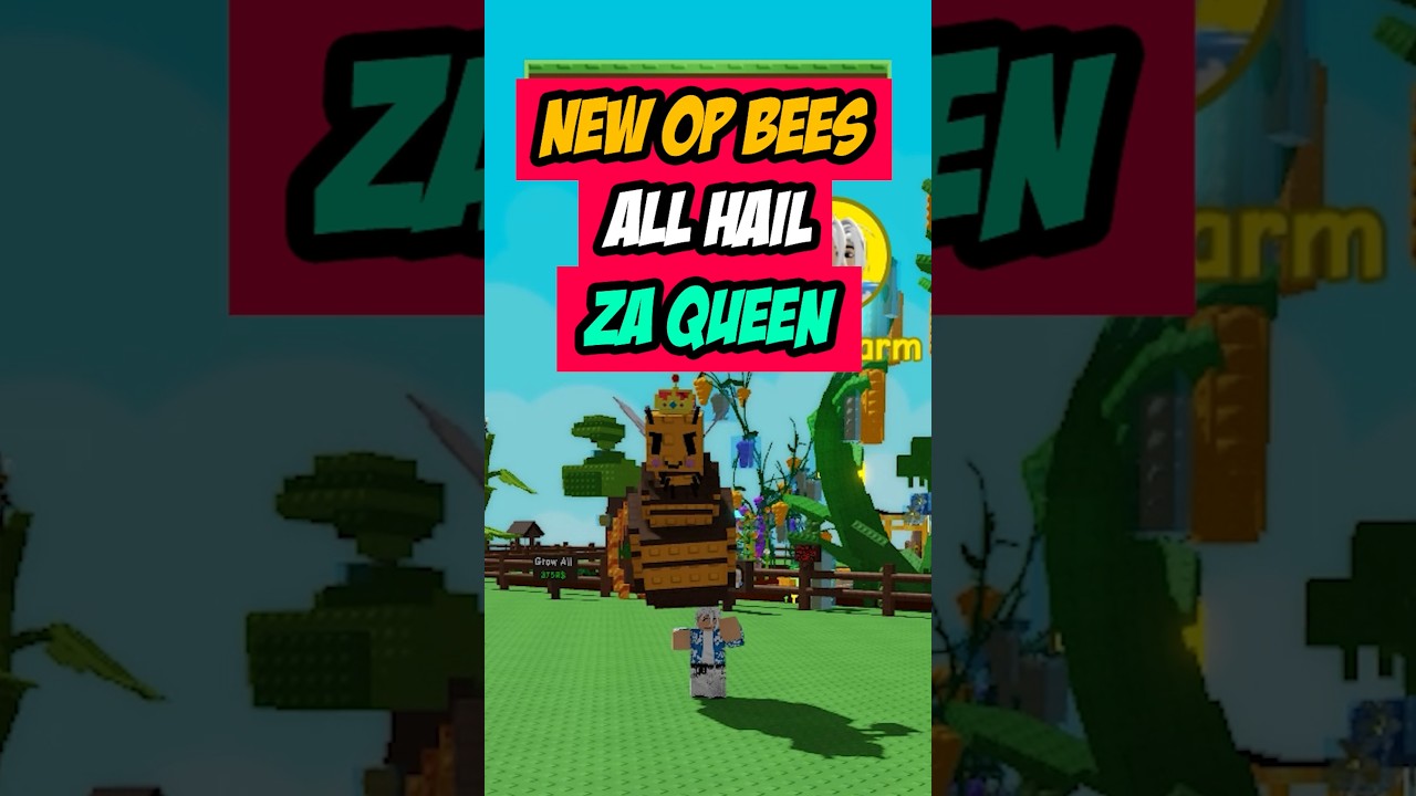 ALL THE NEW BEES are OP Grow A Garden #growagarden