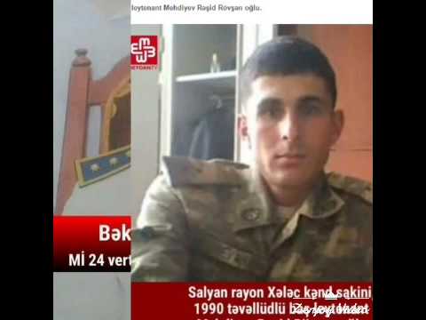 ALLAH rehmet elesin SEHIDLERIMIZE...
